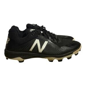 New Balance FuelCell COMPv3 Baseball Cleats Men's Size 12.5 Black White Molded